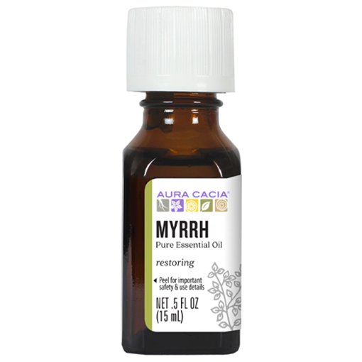 Picture of Aura Cacia Myrrh Essential Oil, 15ml