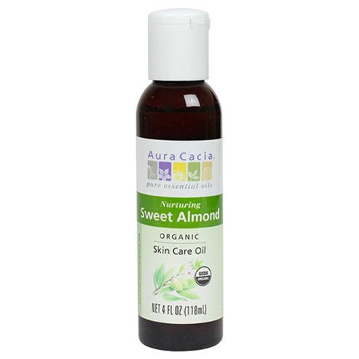 Picture of Aura Cacia Organic Sweet Almond Skin Care Oil, 118ml