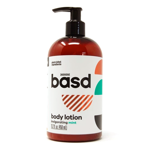 Picture of basd body care Invigorating Body Lotion, Mint 450ml