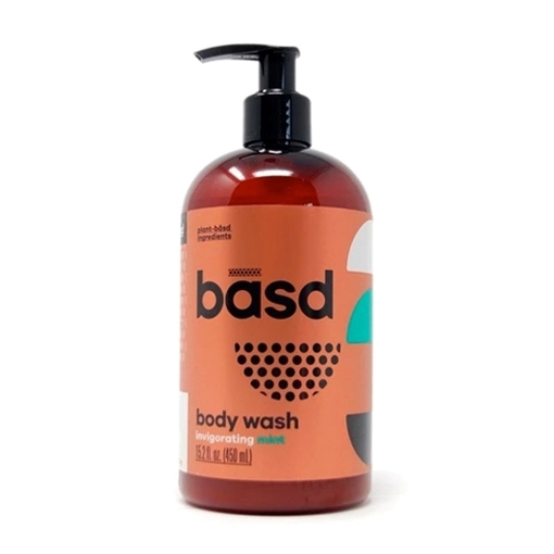 Picture of basd body care Invigorating Mint Body Wash, 450ml