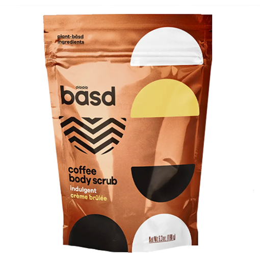 Picture of basd body care Indulgent Coffee Scrub, Creme Brulee 180g