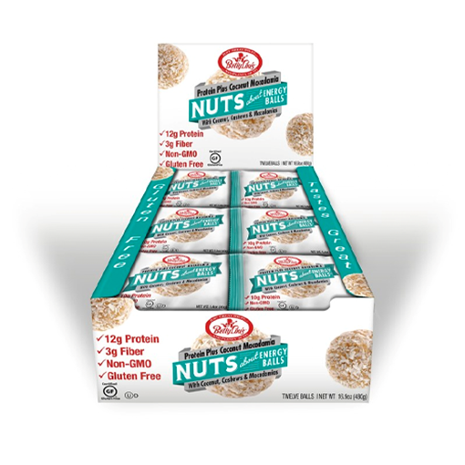 Buy Betty Lou's Nuts About Energy Balls Protein Plus, Coconut Macadamia ...