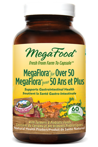 Picture of MegaFood MegaFlora for Over 50, 60 caps