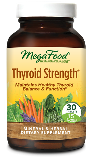 Picture of MegaFood Thyroid Strength, 30 tabs
