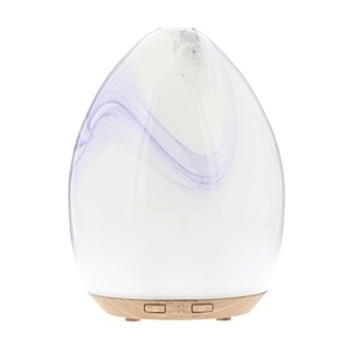Picture of  NOW Solutions Ultrasonic Glass Swirl USB Oil Diffuser