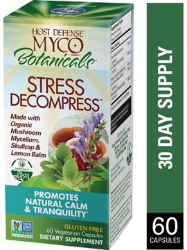 Picture of  MycoBotanicals Stress Decompress, 60 caps