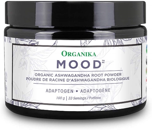 Picture of Organika Adaptogen Organic Ashwagandha Root Powder – Mood, 100 g