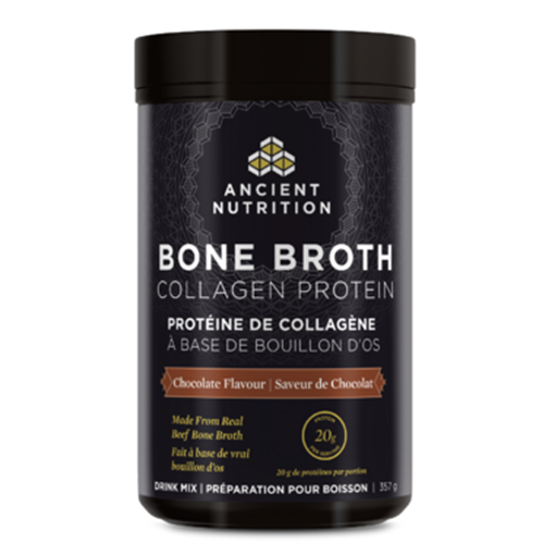 Picture of Ancient Nutrition Bone Broth Collagen Protein Chocolate, 357g