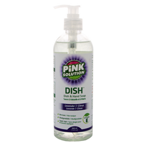 Picture of Pink Solution Pink Solution Dish Soap Lavender & Citrus, 500mL