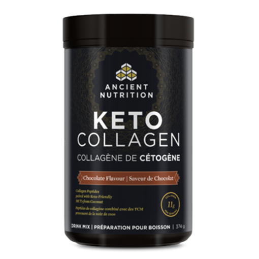 Picture of Ancient Nutrition Keto Collagen Chocolate, 374g