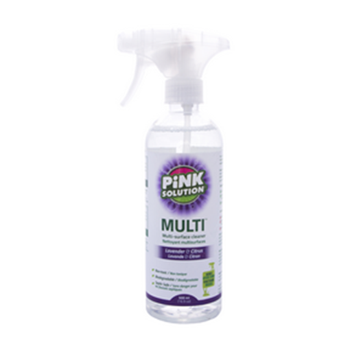 Picture of Pink Solution Multi All Purpose Cleaner Lavender & Citrus,  500ml