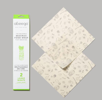 Picture of  Large Reusable Beeswax Food Wrap, 2pk