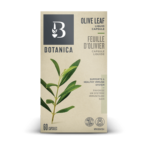 Picture of Botanica Olive Leaf , 60 liquid caps