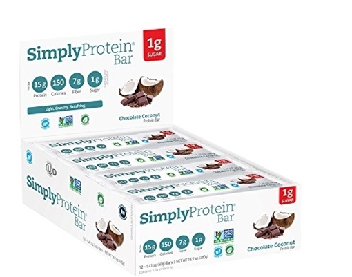 Picture of Simply Protein Protein Bar, Chocolate Coconut 15x40g