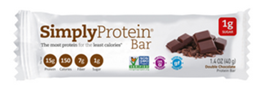 Picture of Simply Protein Protein Bar, Double Chocolate 15x40g