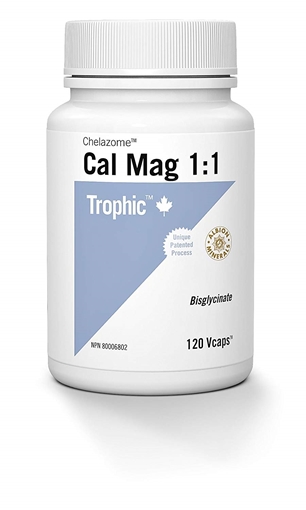 Picture of Trophic Calcium-Magnesium Chelazome 2:1,  120 caps
