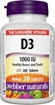 Picture of Webber Naturals Vitamin D3, 260 tabs