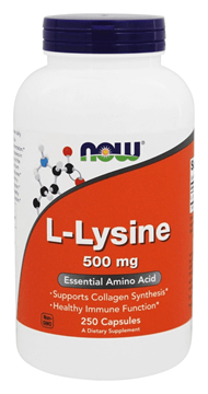 Picture of  L-Lysine, 500mg/250 caps