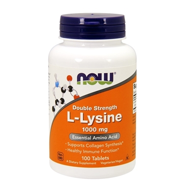Picture of  L-Lysine Extra Strength, 1000mg /100 tabs