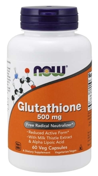 Picture of  Glutathione with Silymarin & ALA, 500mg/60 caps